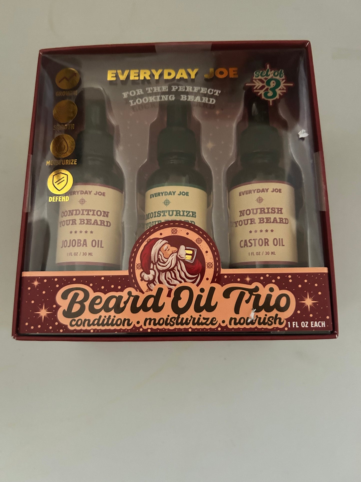 Beard Oil Trio Set for Men