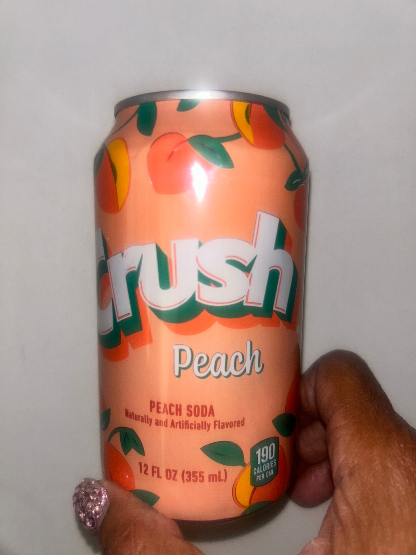 Crush Peach Soda Pop