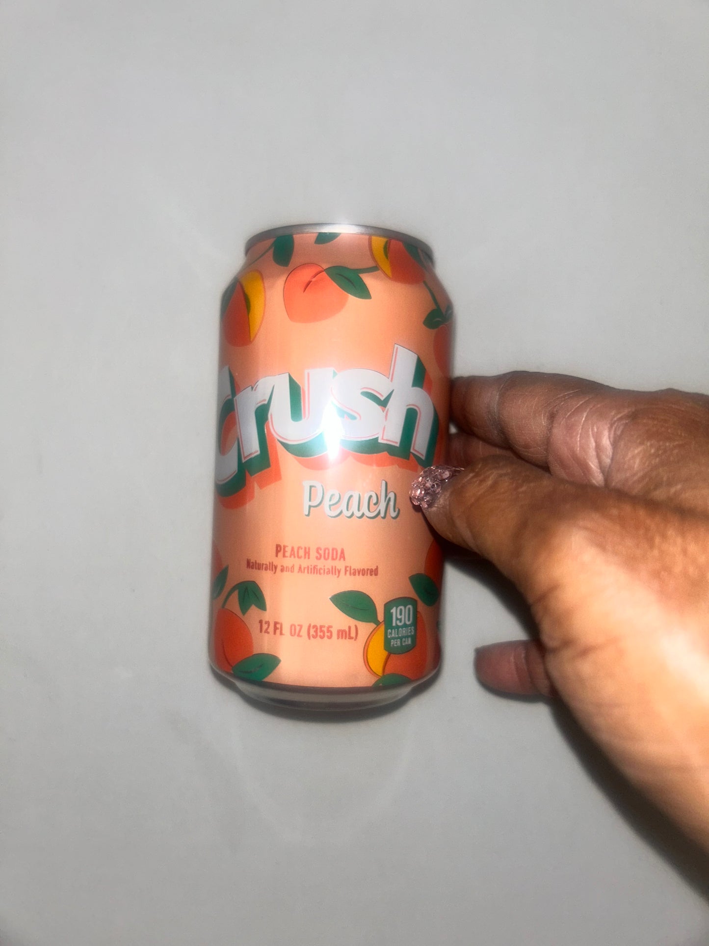 Crush Peach Soda Pop
