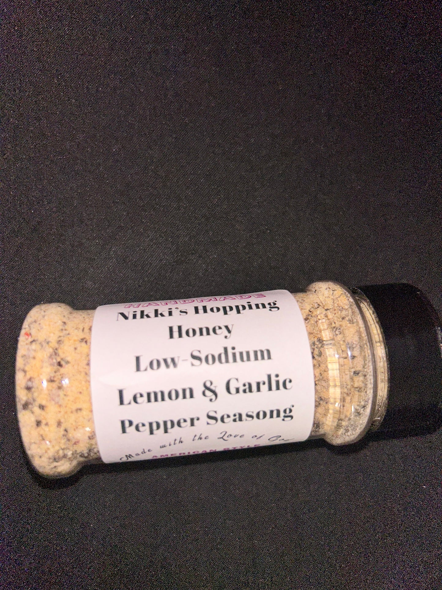 Nikki’s Hopping Honey Lemon and Garlic Pepper Seasoning Blend