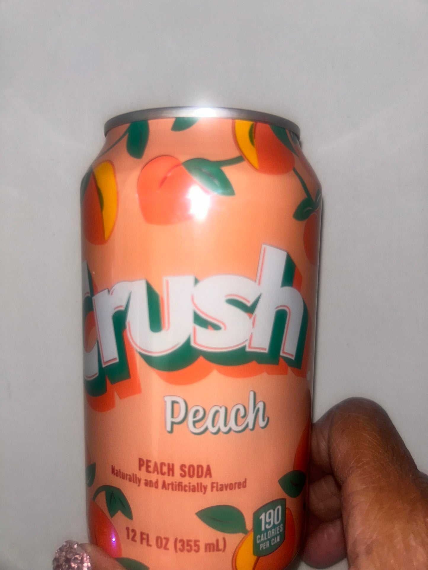 Crush Peach Soda Pop