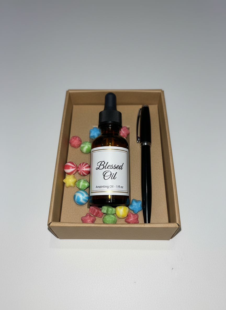 Large Anointed Healing Blessed Oil 2oz New
