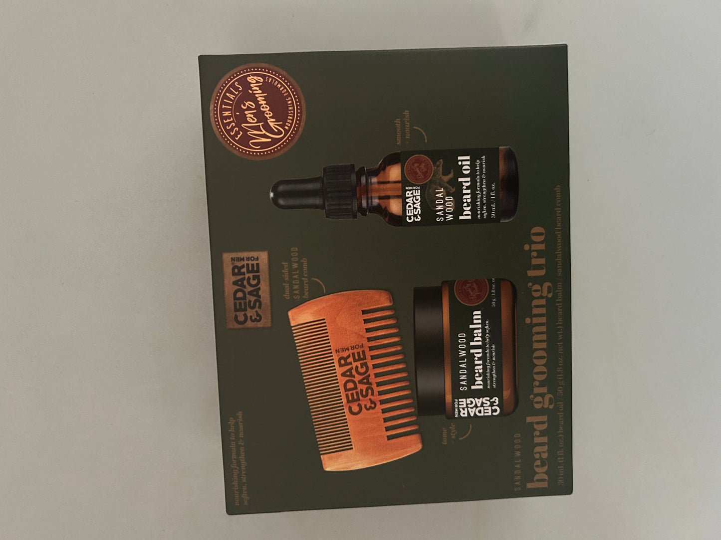 Cedar & Sage for Him Men’s Grooming Kit