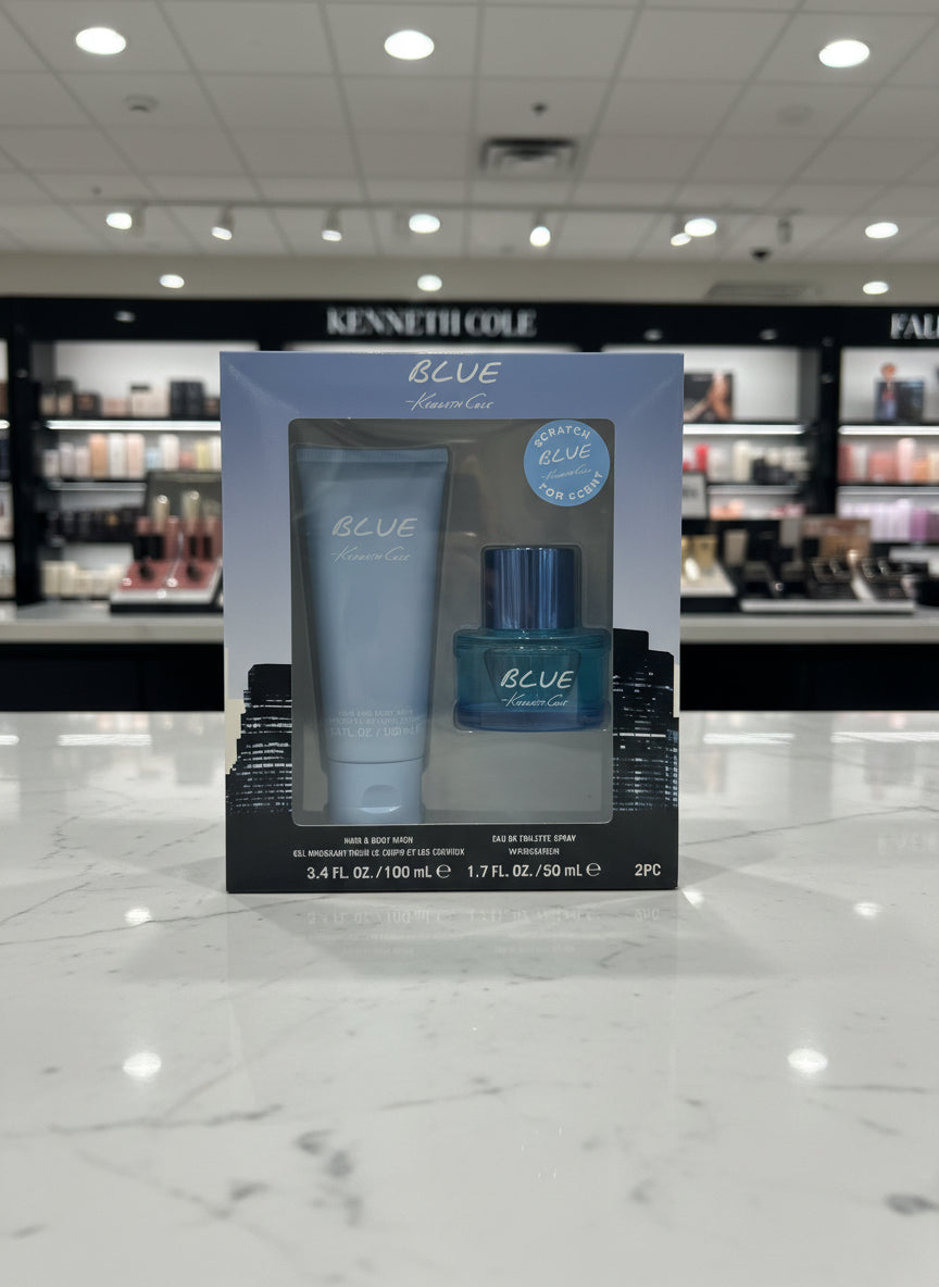 Men’s Cologne Gift Set Kenneth Cole Blue!!!
