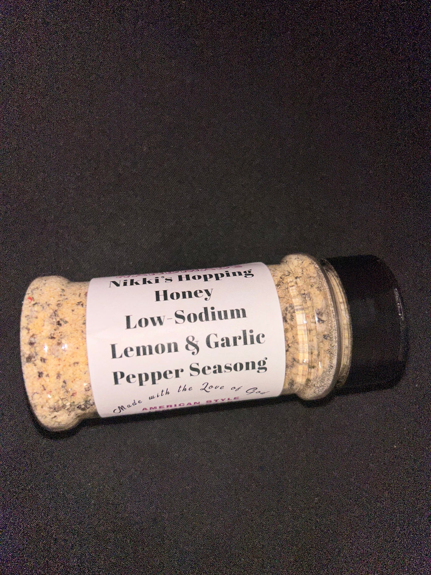 Nikki’s Hopping Honey Lemon and Garlic Pepper Seasoning Blend