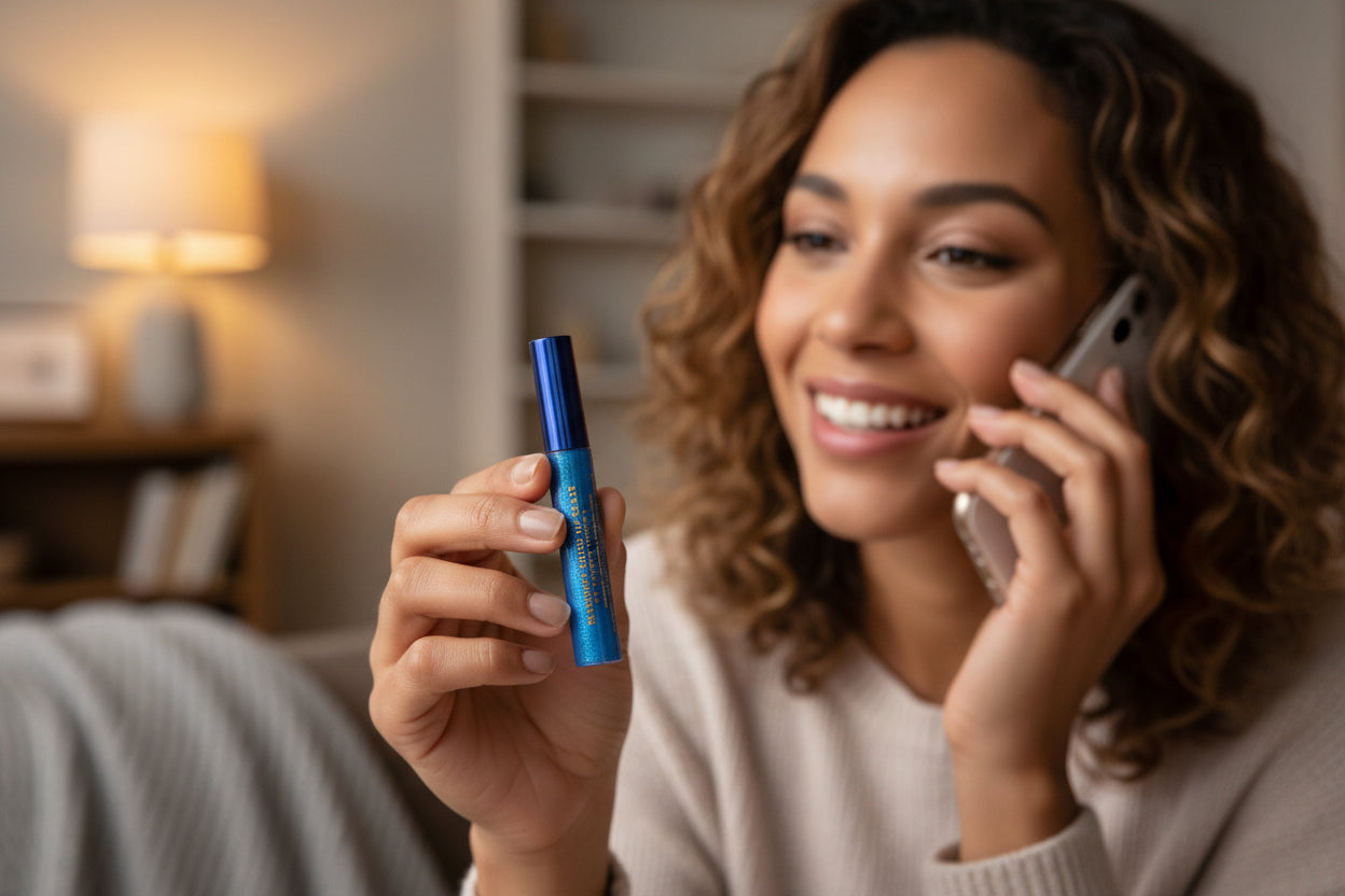 Nikki’s Treat’s Blueberry Crush Lip Glaze (Blue Top)