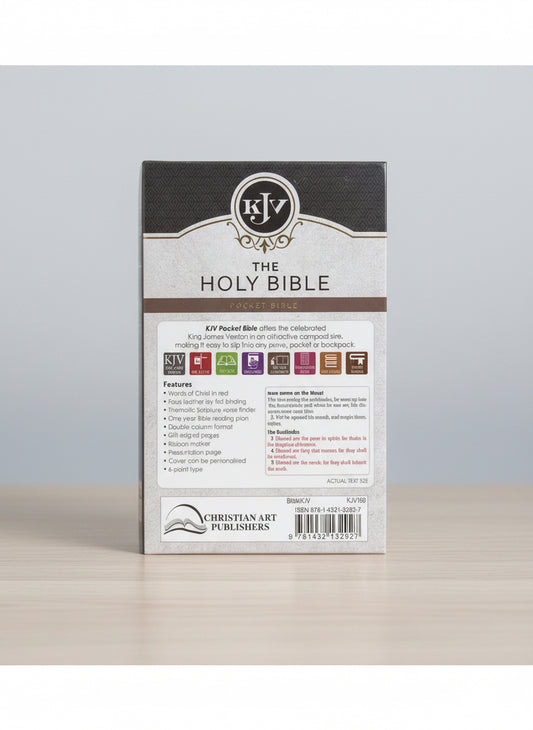 KJV The Holy Bible (Pocket Bible) Purple