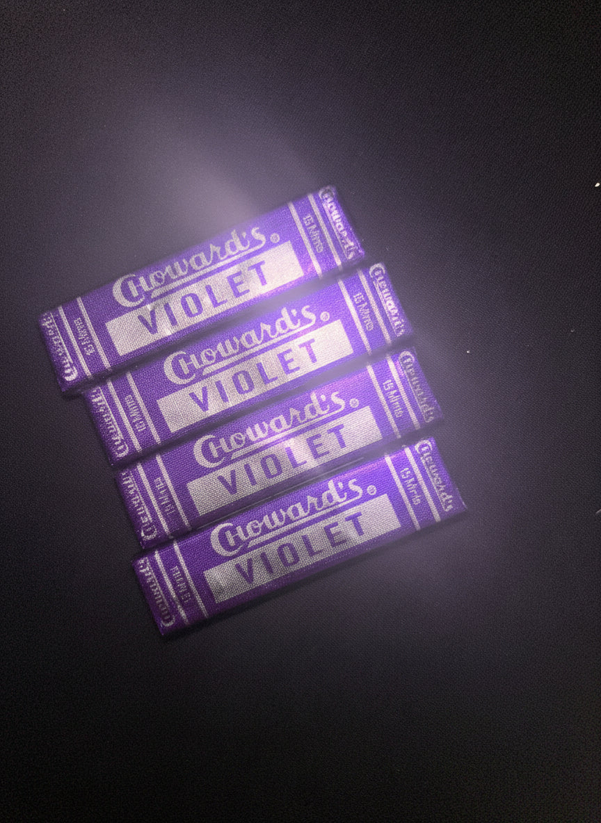 Chowards Brand Mints Violet Candy Mini Melts