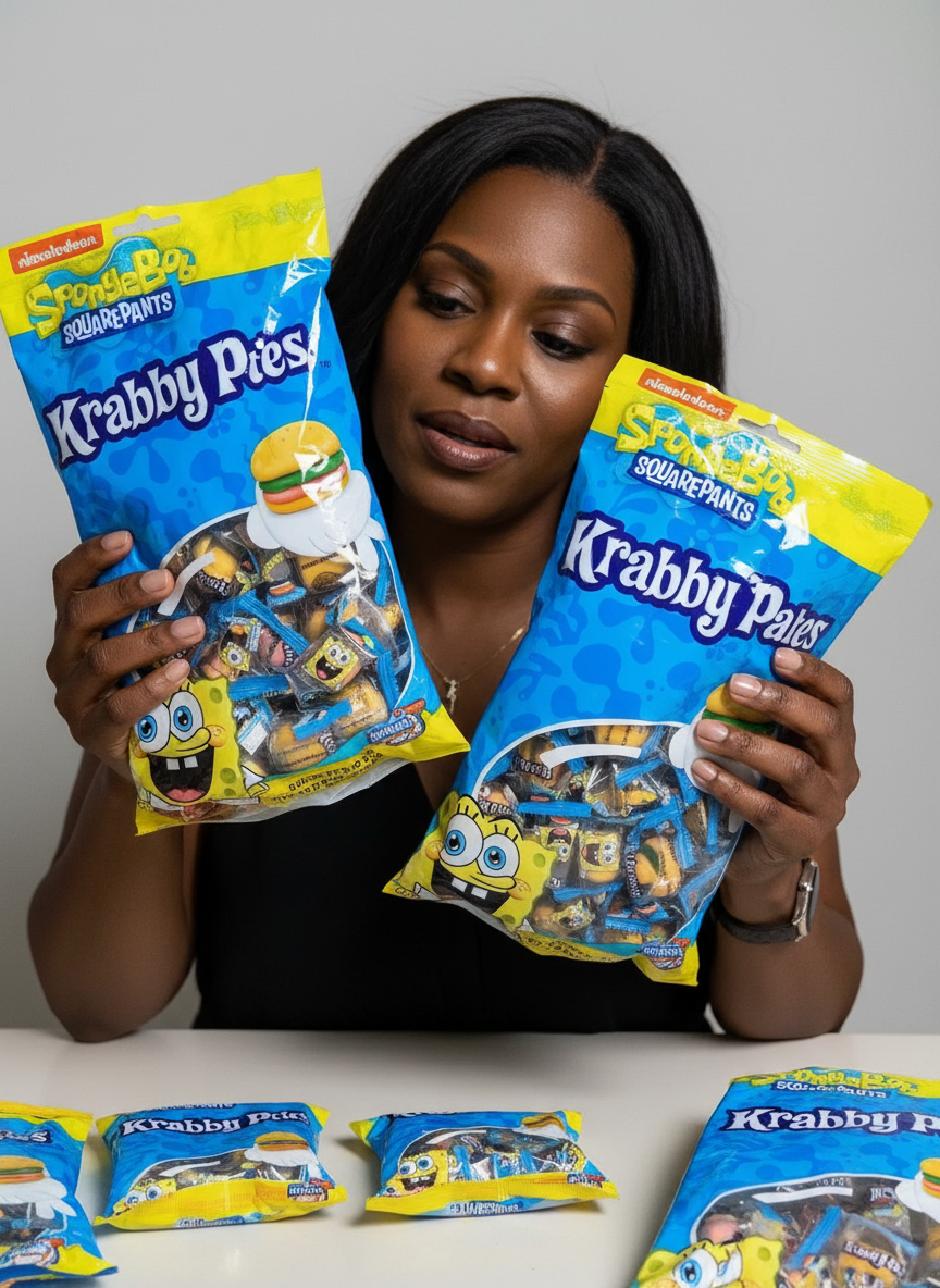 Krabby Patties Gummies Large Package