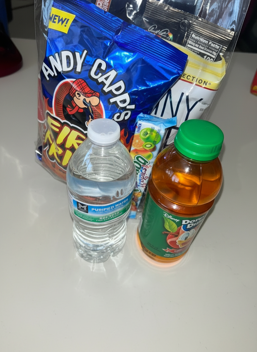 After a Fast Snack Pak!