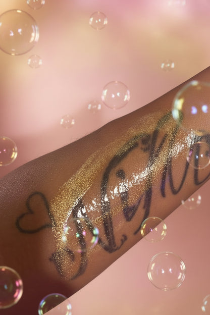 NEW Body Gloss Serum, Hyaluronic Acid, 24K Gold Shimmer, Cash’Mir Vanilla Dreams Scent • Hydrating