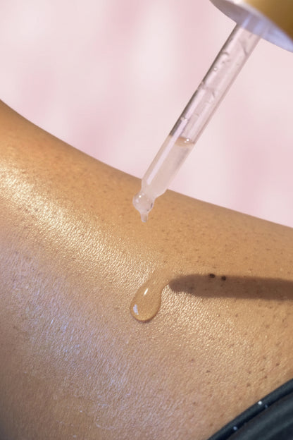 NEW Body Gloss Serum, Hyaluronic Acid, 24K Gold Shimmer, Cash’Mir Vanilla Dreams Scent • Hydrating