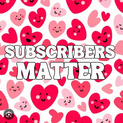 SUBSCRIBE TO NIKKIS TREATS & THINGS