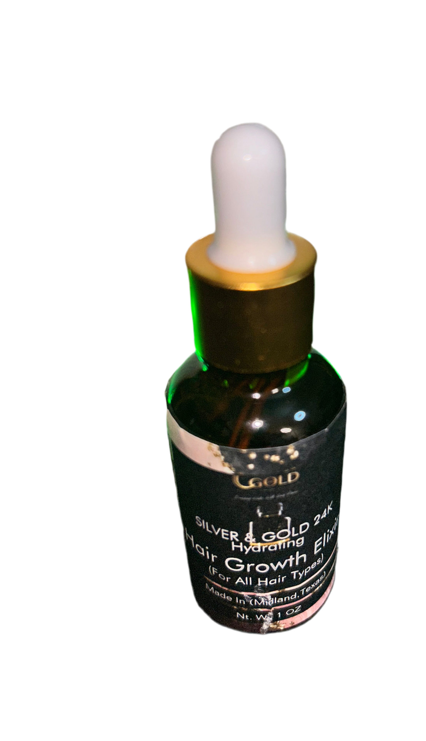Silver & Gold 24K Hair Growth Elixir- Regular Strength