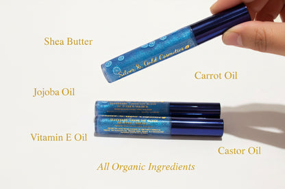 Nikki’s Treat’s Blueberry Crush Lip Glaze (Blue Top)