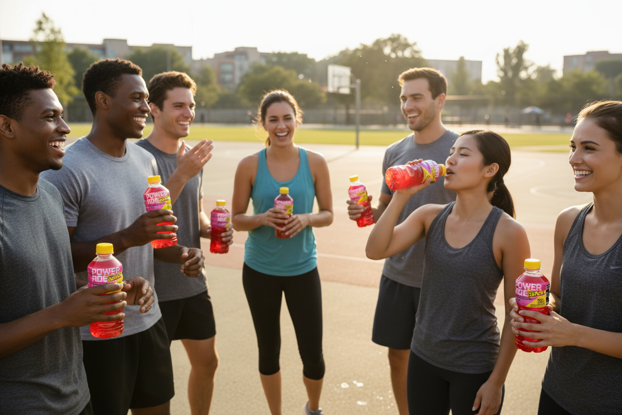 Powerade Watermelon Lime Sour Flavor with Electrolytes
