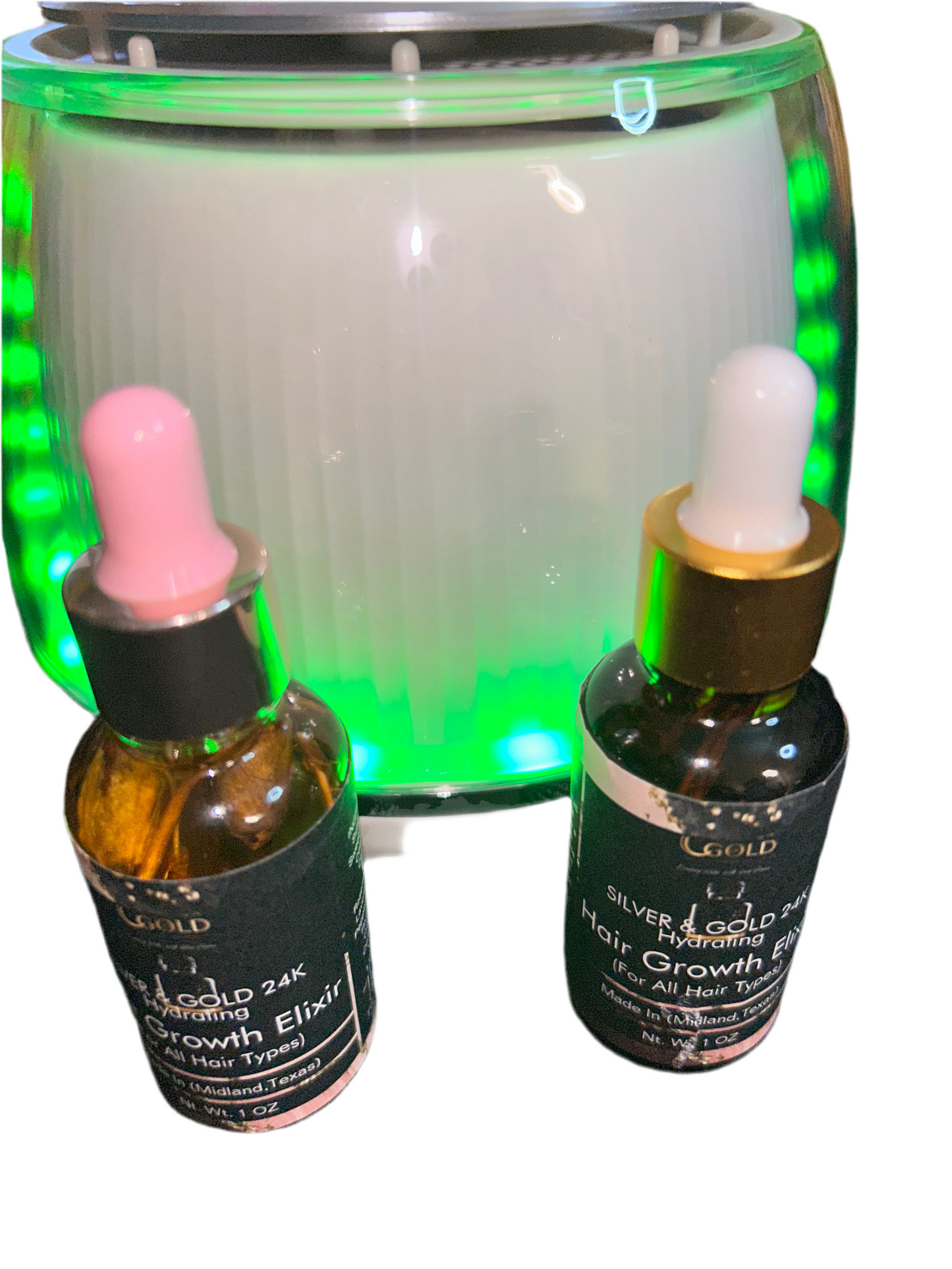 Silver & Gold 24K Hair Growth Elixir- Regular Strength