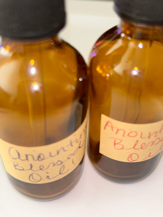 Large Anointed Healing Blessed Oil 2ounze