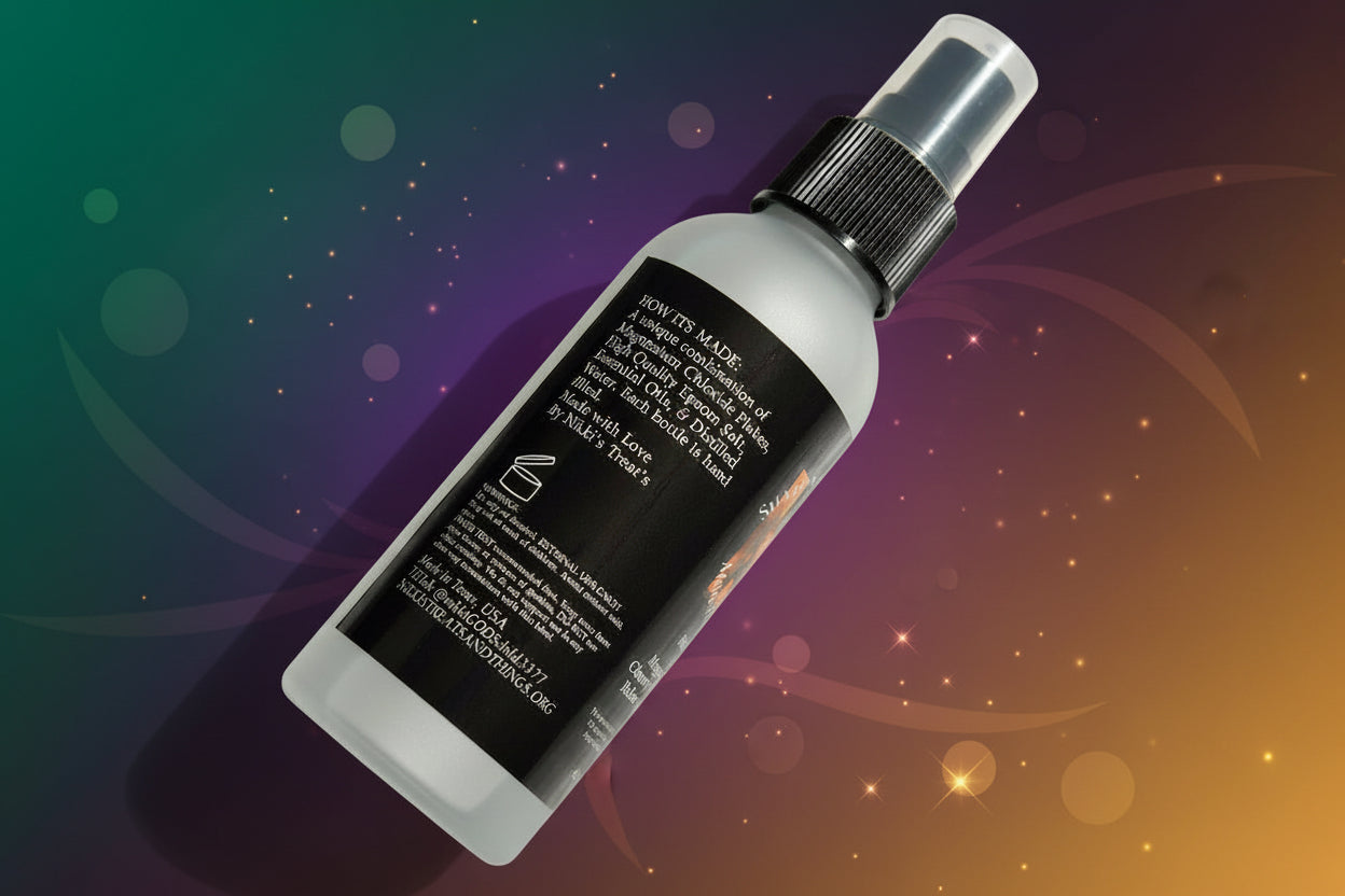 Hand-Crafted Magnesium Spray Mist