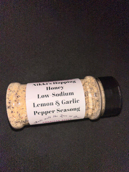 Nikki’s Hopping Honey Lemon and Garlic Pepper Seasoning Blend