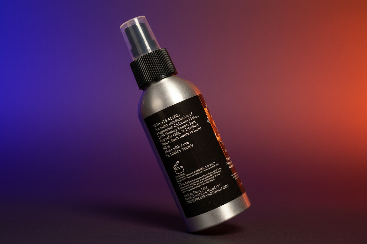 Hand-Crafted Magnesium Spray Mist