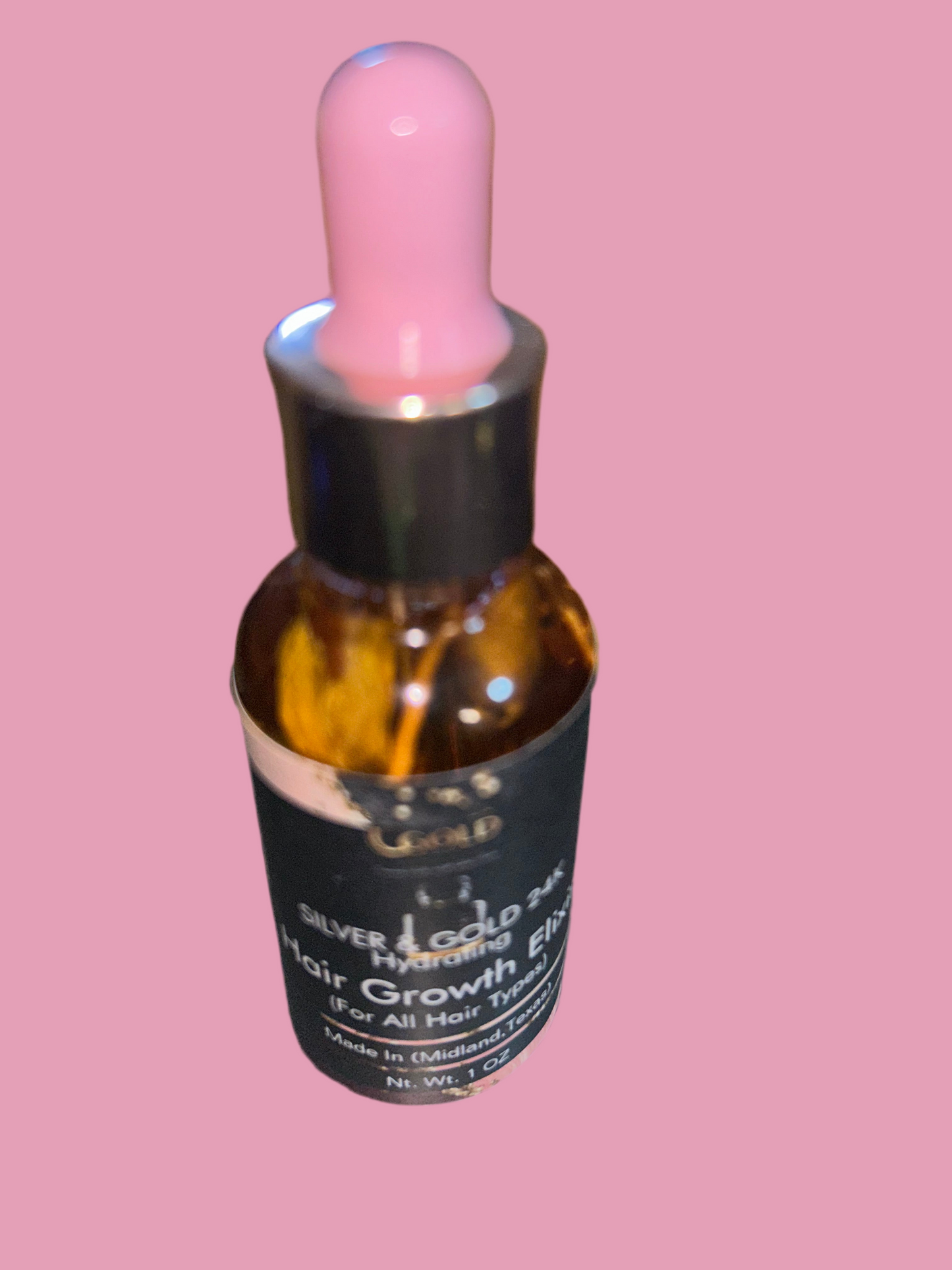 Silver & Gold 24K Hair Growth Elixir- Regular Strength