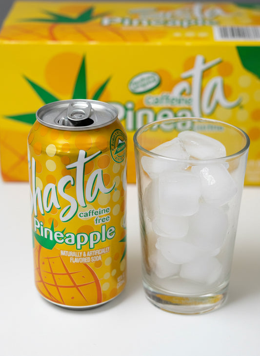 Shasta Orange Cream Pop or Pineapple Pop Nostalgic Drinks