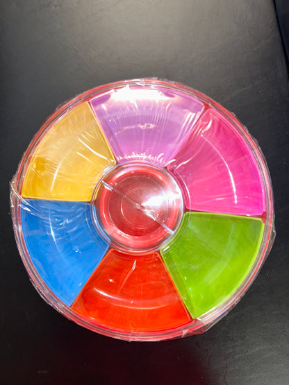 Nikki’s Gummy Colorful Trays 7 Removable Sections