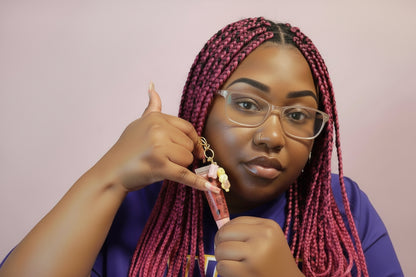 Nikki’s Treat’s Candy Crush Lip Glaze w/Candy Keychain
