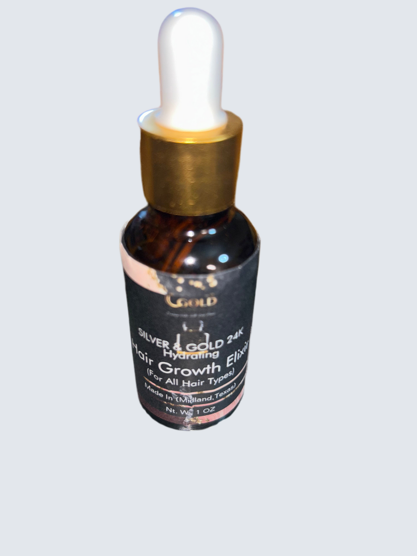 Silver & Gold 24K Hair Growth Elixir- Regular Strength